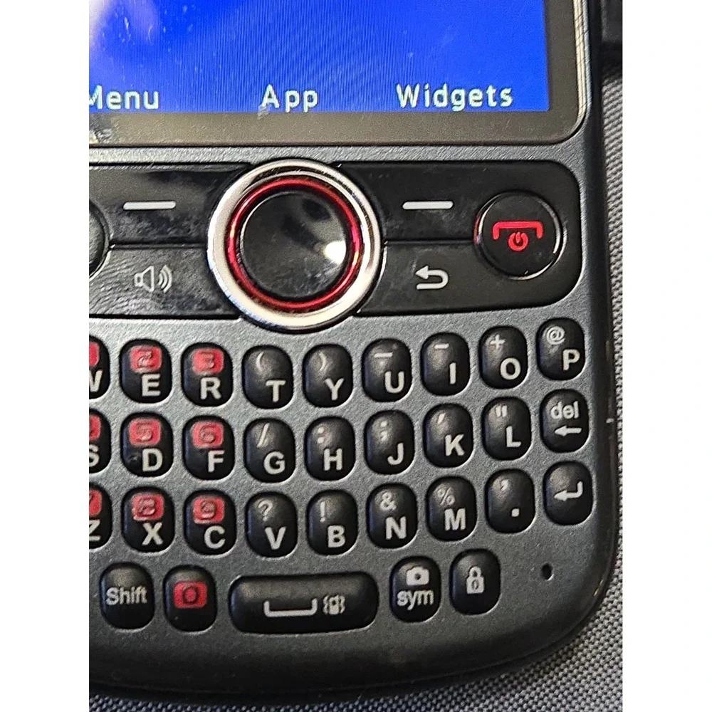 Pinnacle M635 MetroPCS Cell Phone Vintage QWERTY Keyboard Charcoal Black